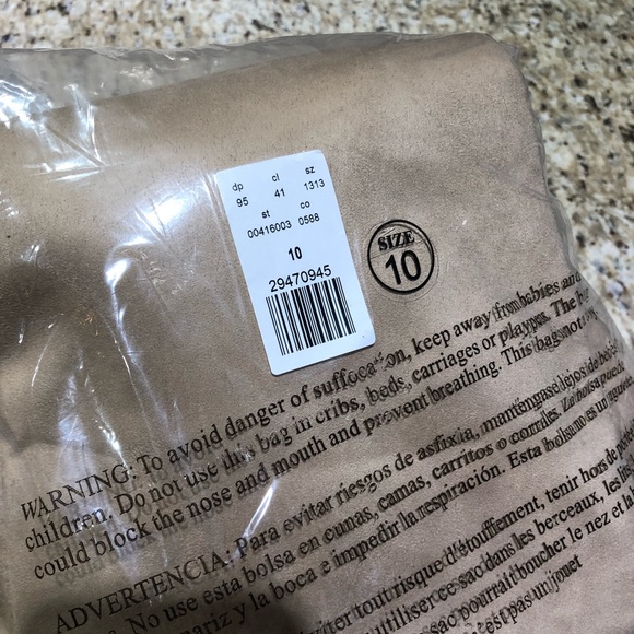 Express Slouchy Knee High Block Heel Tan Taupe Suede Boots 10 - Picture 13 of 14